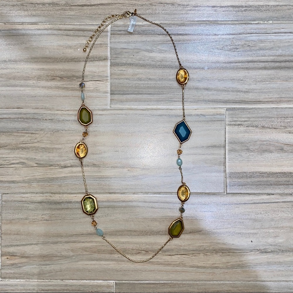 Chico’s Gem Long Necklace